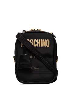 Moschino сумка-мессенджер с логотипом