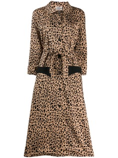 Baum Und Pferdgarten платье-рубашка миди с леопардовым принтом
