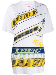 Iceberg футболка с логотипом