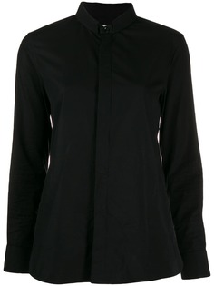Saint Laurent рубашка с высоким воротником