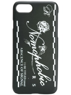 Raf Simons slogan print iPhone 8 case