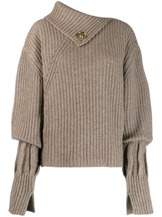 JW Anderson asymmetric ribbed jumper