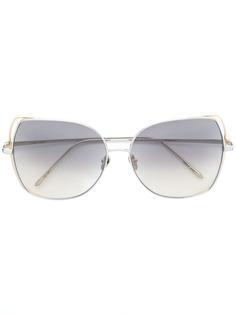 Linda Farrow 590 C4 oversized sunglasses