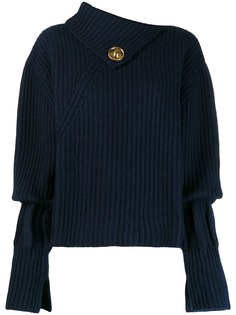 JW Anderson asymmetric ribbed jumper