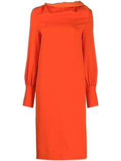 Erika Cavallini draped neck dress