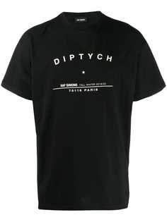 Raf Simons slogan logo print T-shirt