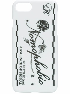 Raf Simons slogan print iPhone 8 case