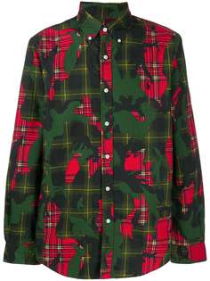 Polo Ralph Lauren camouflage plaid shirt