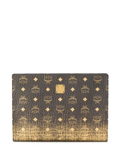 MCM logo print clutch bag