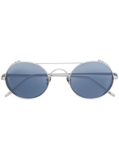 Linda Farrow oval frame sunglasses