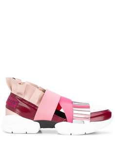 Emilio Pucci кроссовки City Up c оборкой