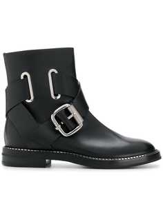 Casadei buckled cross-strap ankle boots