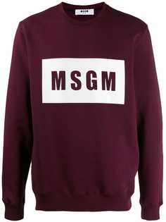 MSGM толстовка с логотипом
