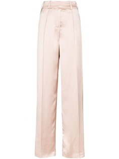 Alexandre Vauthier wide-leg satin trousers