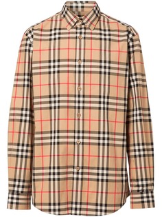 Burberry рубашка в клетку Vintage Check