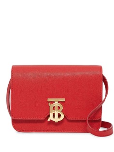 Burberry мини-сумка с монограммой TB