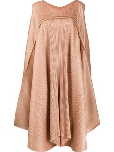 Pleats Please By Issey Miyake плиссированное платье асимметричного кроя