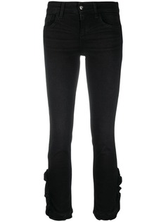 Liu Jo ruffle hem skinny jeans