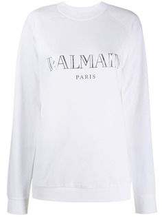 Balmain oversized logo sweatshirt