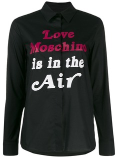 Love Moschino футболка с принтом