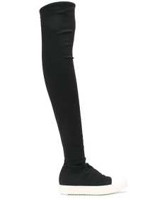 Rick Owens DRKSHDW over the knee boots