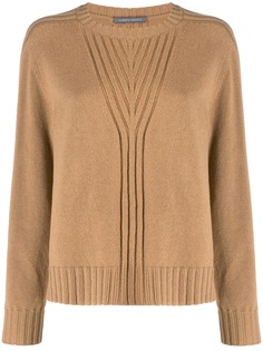 Alberta Ferretti crew neck knitted jumper