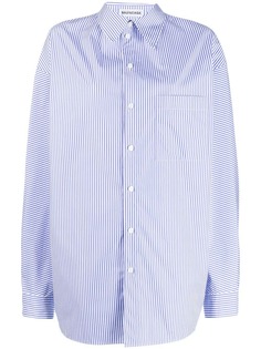 Balenciaga pulled striped shirt
