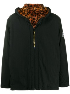 Aries leopard print detail jacket