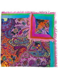Etro paisley print scarf