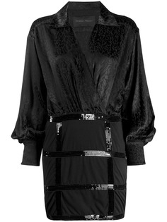 Christian Pellizzari jacquard print dress