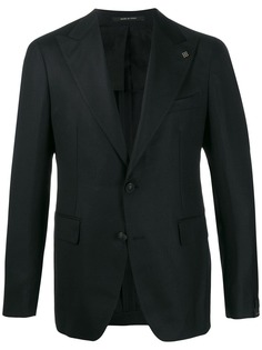 Tagliatore textured single-breasted blazer