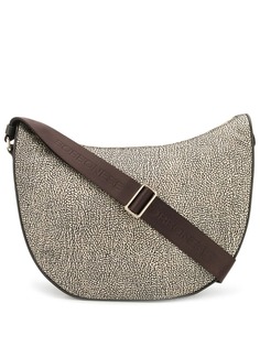 Borbonese printed saddle shoulder bag