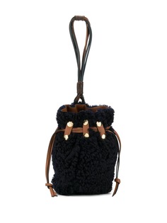 Marni bindle bucket clutch bag