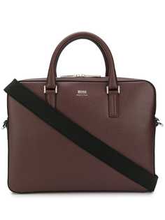 Boss Hugo Boss logo top-handle tote