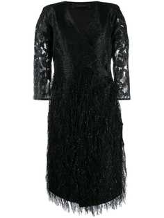 Federica Tosi fringe embellished party dress