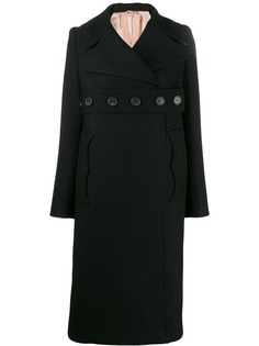 Nº21 oversized wrap button coat
