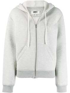 Mm6 Maison Margiela zip-up hoodie