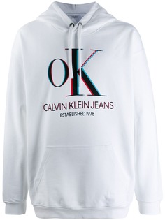 Calvin Klein Jeans Est. 1978 3D logo hoodie