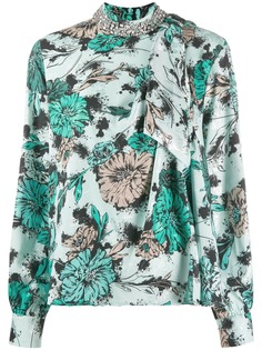 Pinko embellished collar blouse