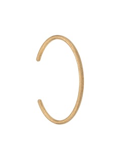Saint Laurent logo-engraved bangle bracelet