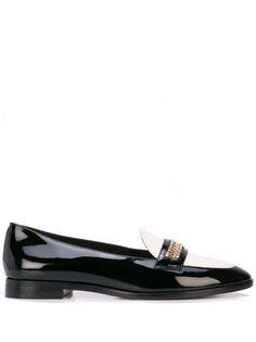 Sophia Webster chain embellished loafers