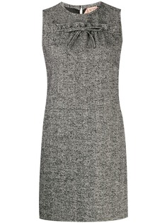 Nº21 herringbone tweed shift dress