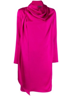 Gianluca Capannolo draped neck dress