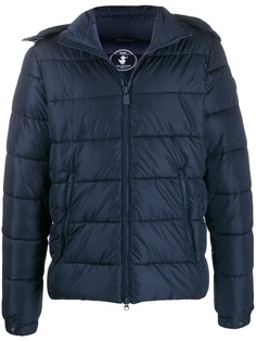 Save The Duck quilted zip-front jacket