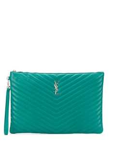 Saint Laurent monogram clutch bag