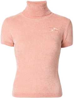 Elisabetta Franchi short sleeve roll neck