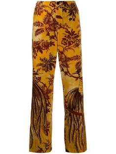 F.R.S For Restless Sleepers printed straight-leg trousers