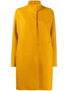 Harris Wharf London concealed button coat