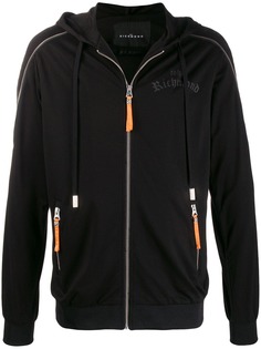 John Richmond logo print hoodie