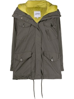 Aspesi hooded parka coat